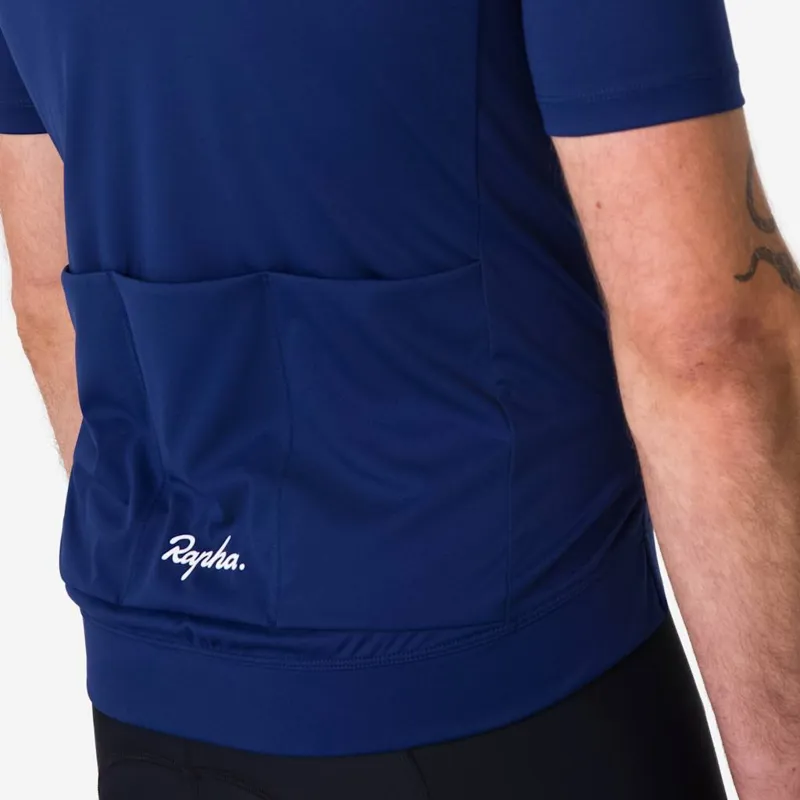 2026 Rapha Men's Core Lightweight Jersey / Navy - White-5