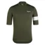 2026 Rapha Men's Core Lightweight Jersey / Dark Green - White