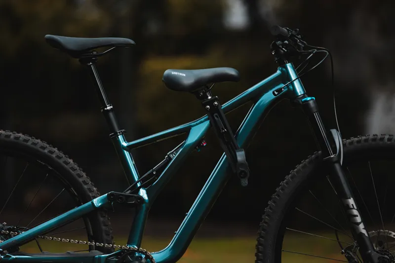 Kids Ride Shotgun MTB Seat in Black-3