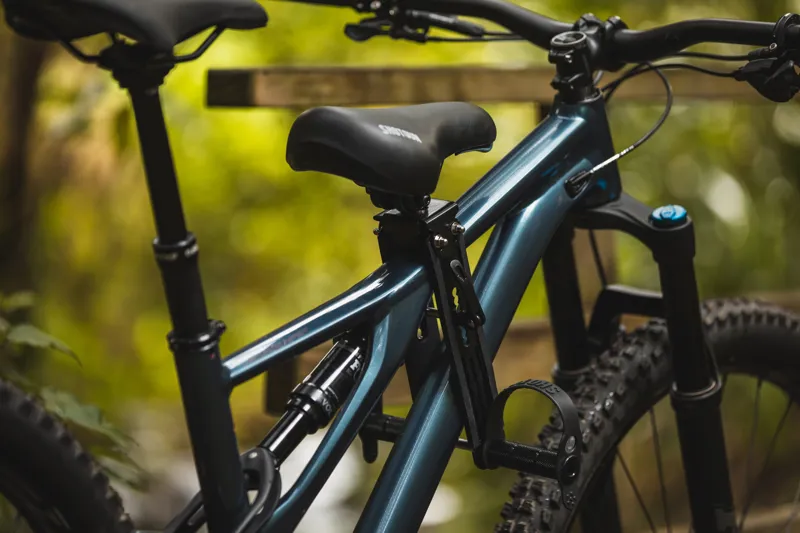 Kids Ride Shotgun MTB Seat in Black-2