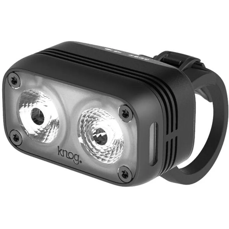 KNOG LIGHT Blinder Road 400 Black/ Silver front