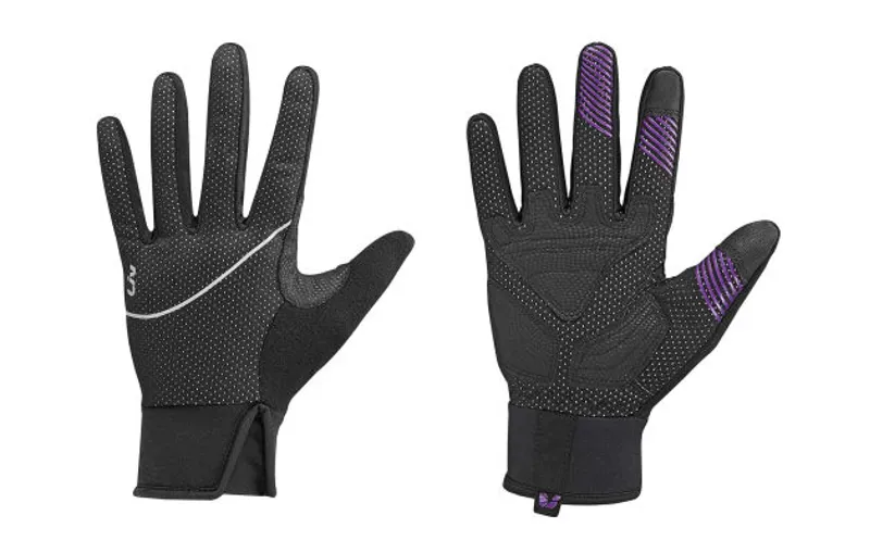 Liv Hearty Long Finger Glove - Black