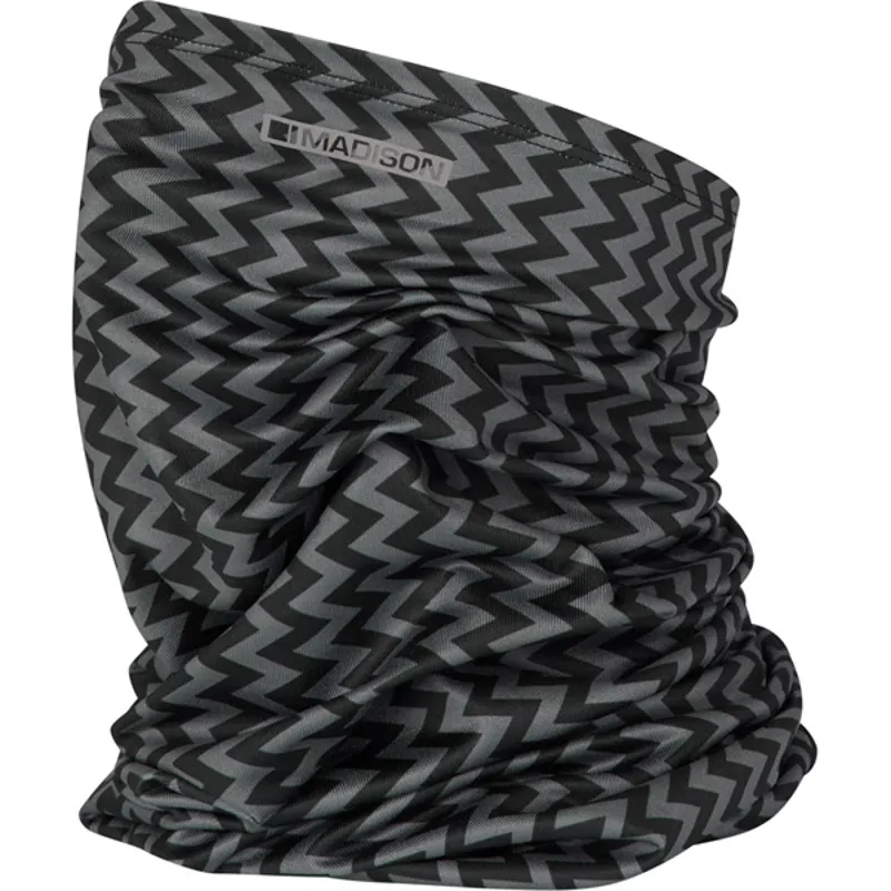 Madison Isoler Microfiber Neck Warmer in Black-2