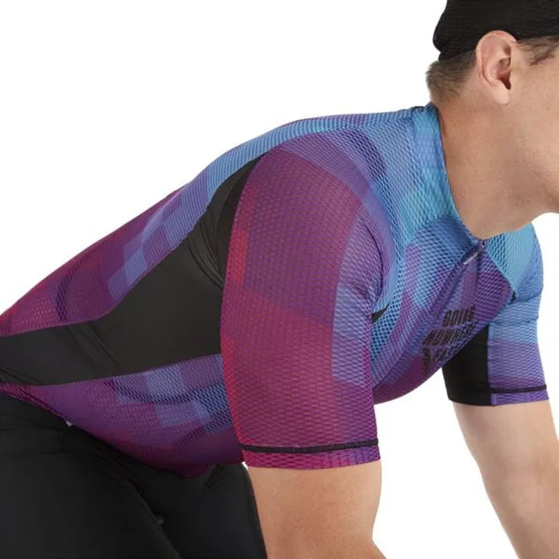 MADISON Turbo TRAINER men glitch stripe JERSEY -3