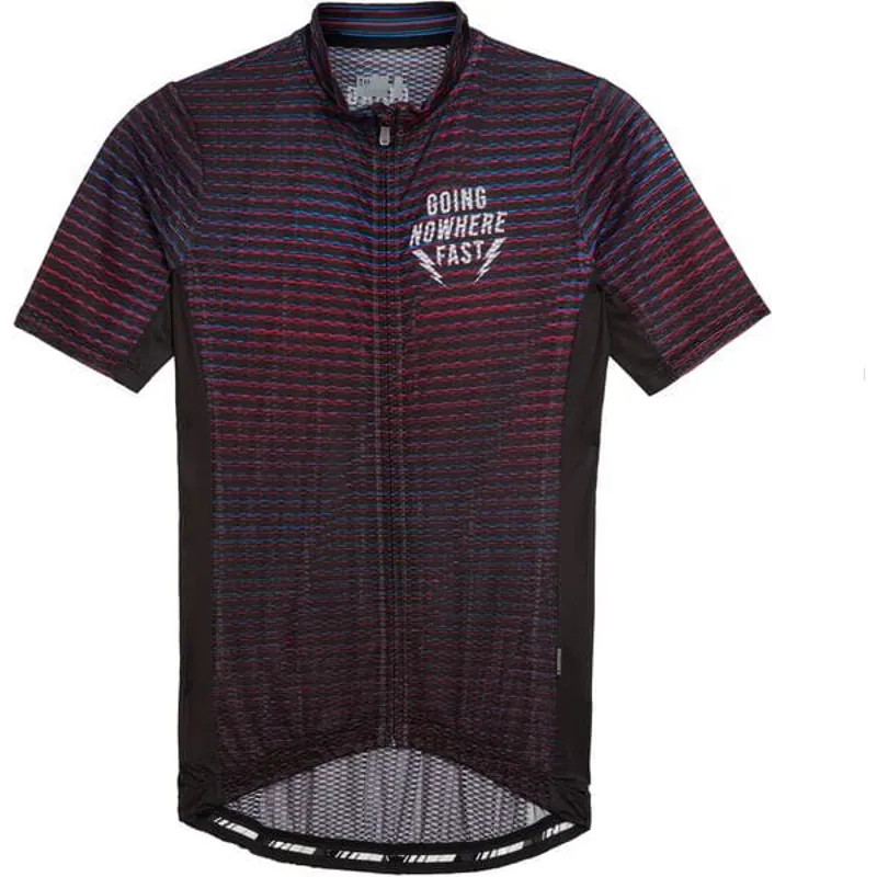 MADISON Turbo TRAINER men glitch stripe JERSEY 