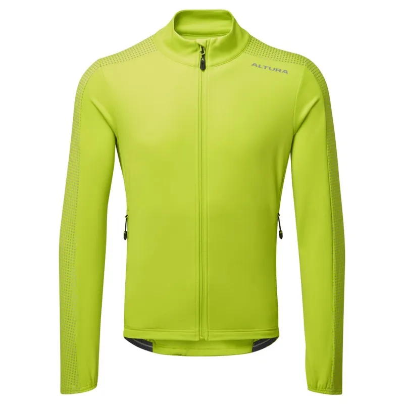 Altura Nightvision Long Sleeve Jersey in Lime