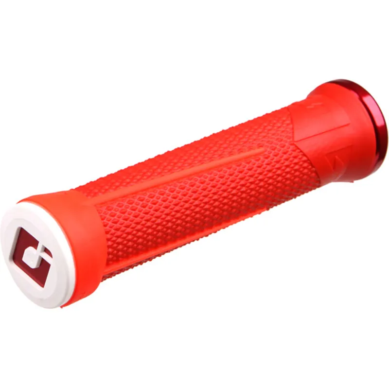 Odi AG1 Mountain Bike Lock On Grips in Red