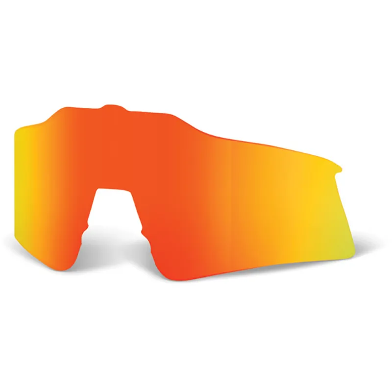 100% Speedcraft SL Replacement HiPer Mirror Lens in Red