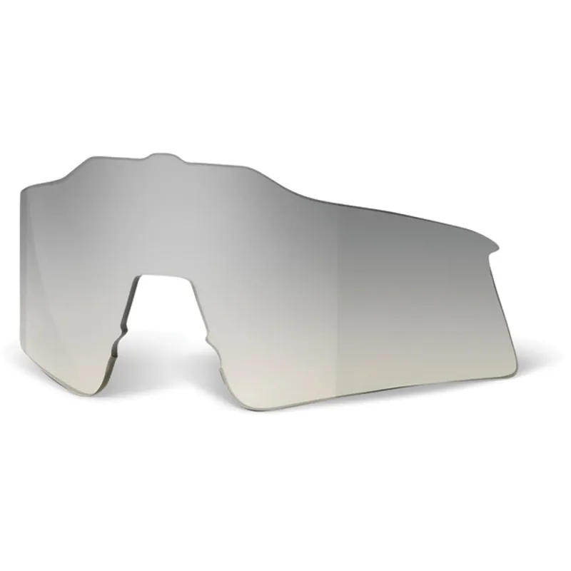 100% Speedcraft XS Low-Light Mirror Lens in Yellow/Silver