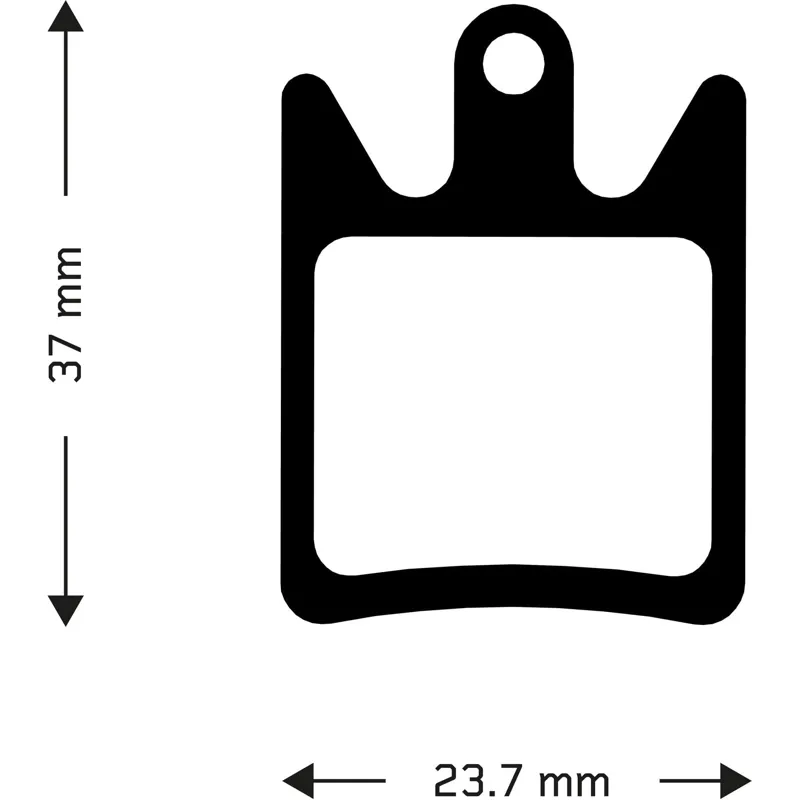 Aztec Organic Disc Brake Pads - For Hope Moto V2-2