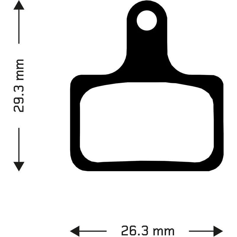 Aztec Organic Disc Brake Pads - For Shimano Flat Mount Dura Ace / Ultegra / GRX-2