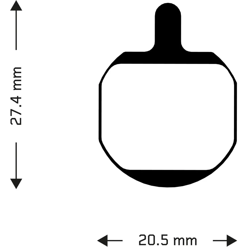 Aztec Sintered Disc Brake Pads - For Hayes Sole / MX2 / MX3 / MX4 / GX-2