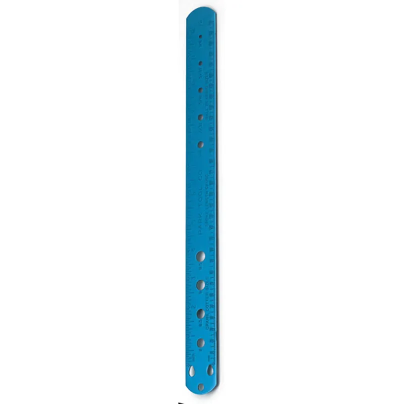 Park Tool SBC-1 Spoke - Bearing and Cotter Gauge in Blue