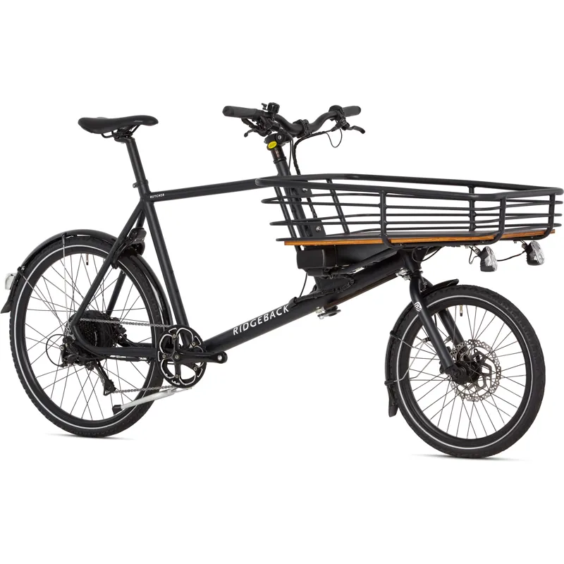 Ridgeback Butcher - Electric Cargo Bike - Black-1