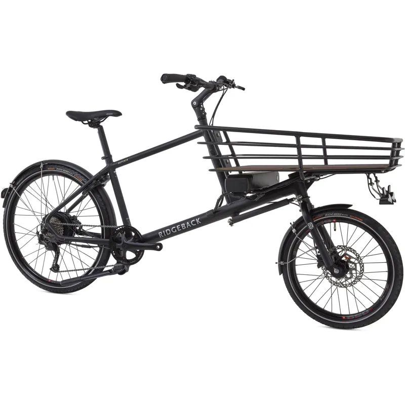 Ridgeback Butcher - Electric Cargo Bike - Black-2