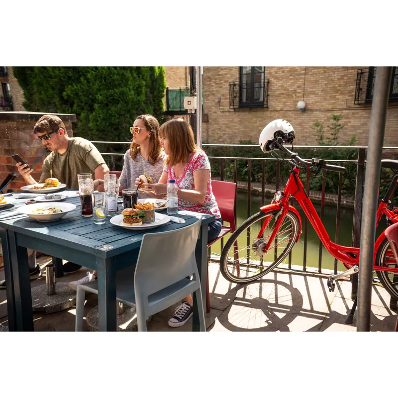 Ridgeback Electron F.H.D - Electric Hybrid Bike - Red-12