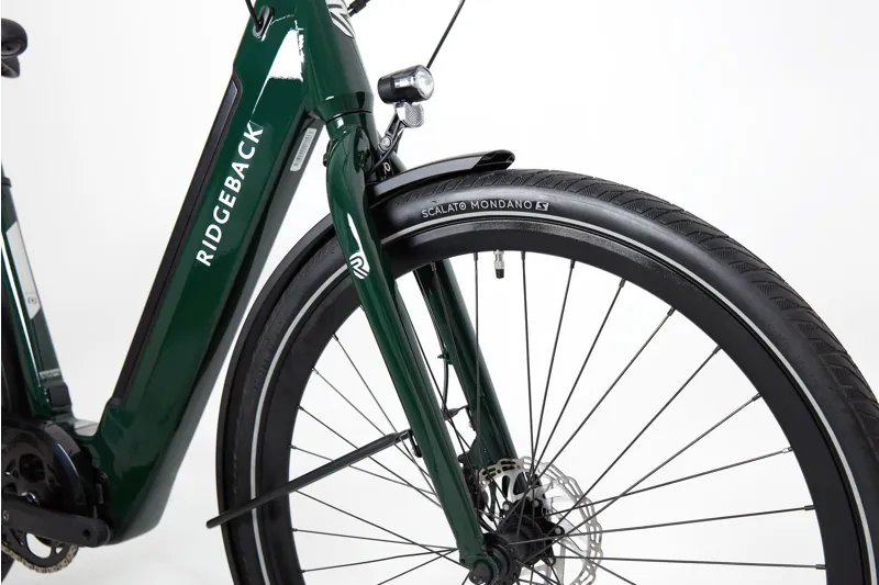 Ridgeback Electron INT - Electric Hybrid Bike - Green-5