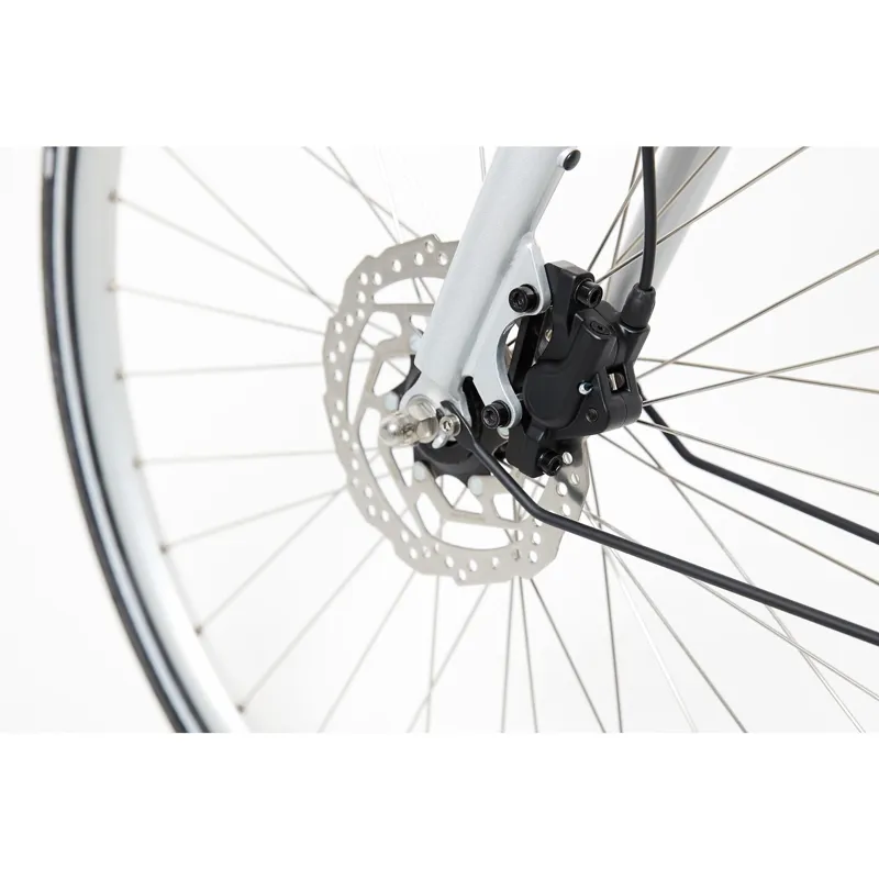 Ridgeback Electron S1 - Electric Hybrid Bike - Silver-5