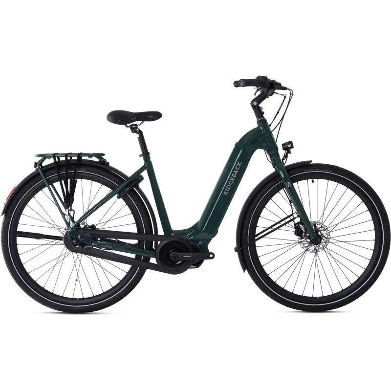 Ridgeback Electron S3 - Electric Hybrid Bike - Green