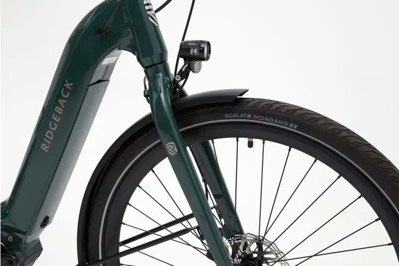 Ridgeback Electron S3 - Electric Hybrid Bike - Green-5