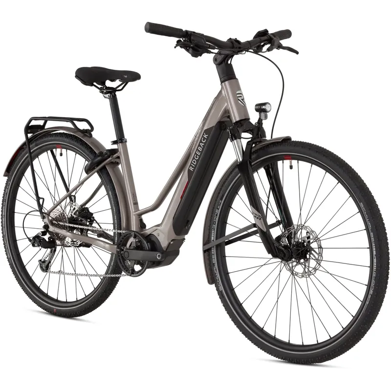 Ridgeback Advance 1W - Electric Hybrid Bike - Light Grey-1