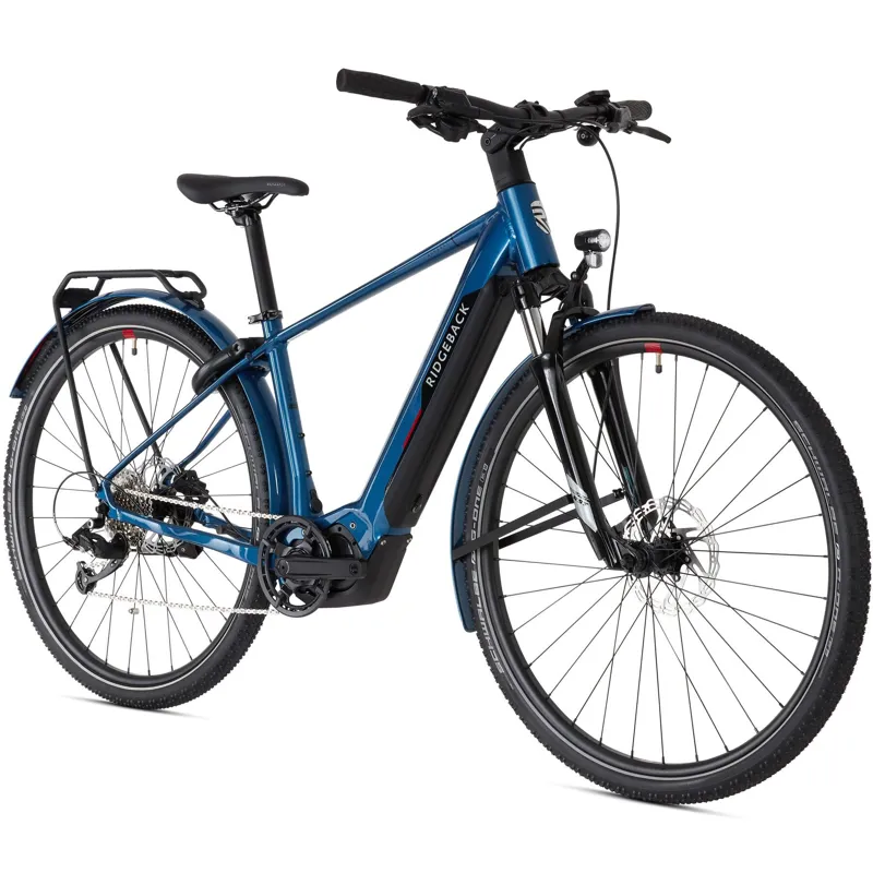 Ridgeback Advance 2 - Electric Hybrid Bike - Blue-1