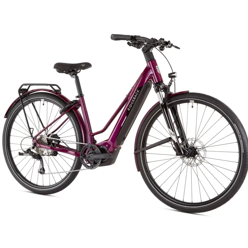Ridgeback Advance 2W - Electric Hybrid Bike - Purple-1