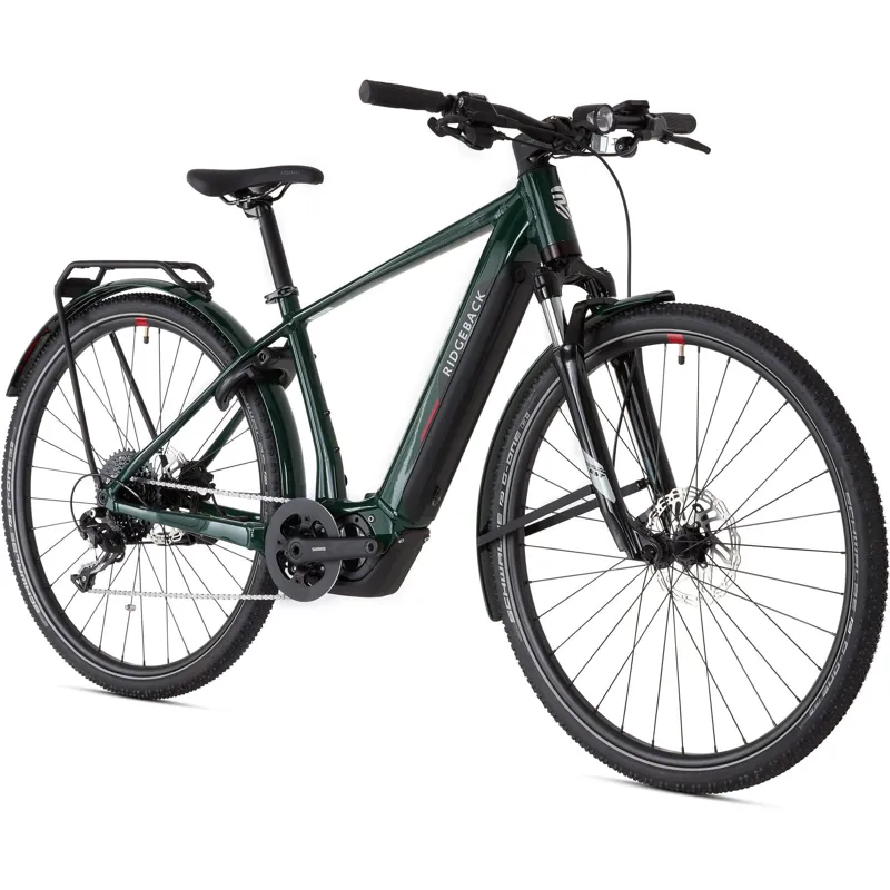 Ridgeback Advance 3 Electric Road Bike in Green-1