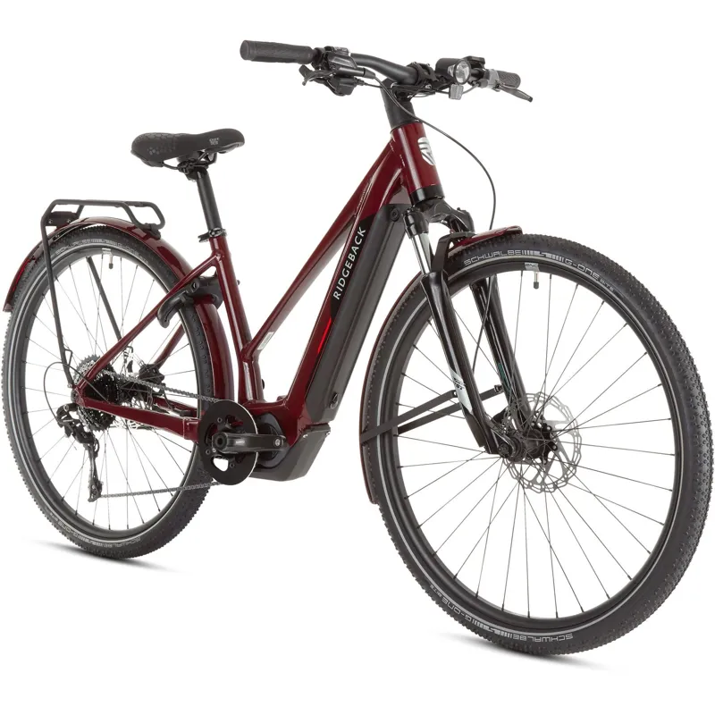 Ridgeback Advance 3W - Electric Hybrid Bike - Red-1