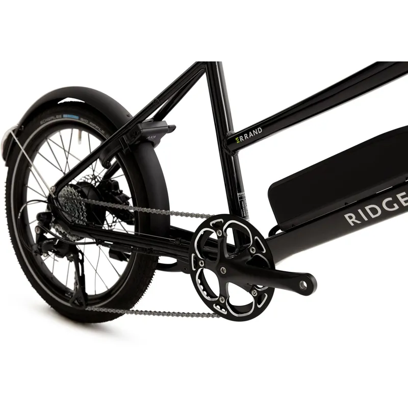 Ridgeback Errand - 20 inch wheel E-Cargo Bike - Black-2