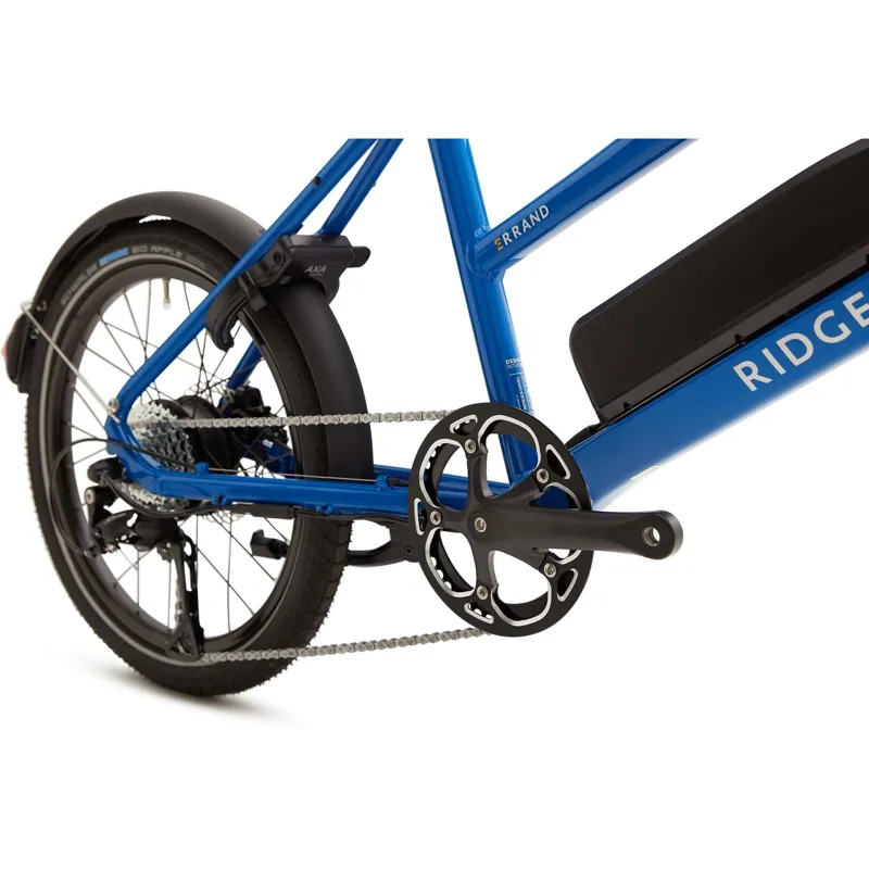 Ridgeback Errand - 20 inch wheel E-Cargo Bike - Blue-2