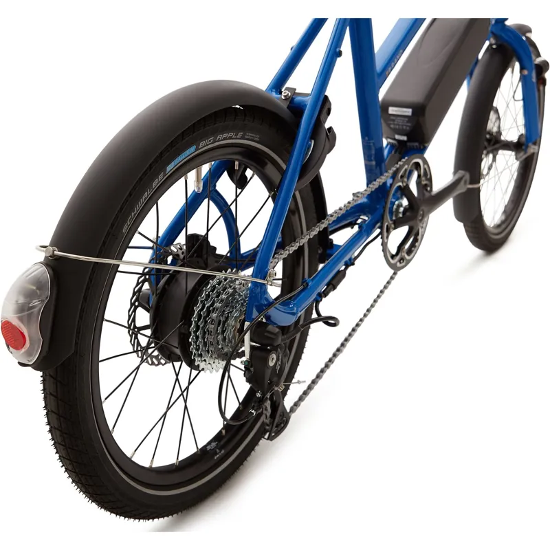 Ridgeback Errand - 20 inch wheel E-Cargo Bike - Blue-6