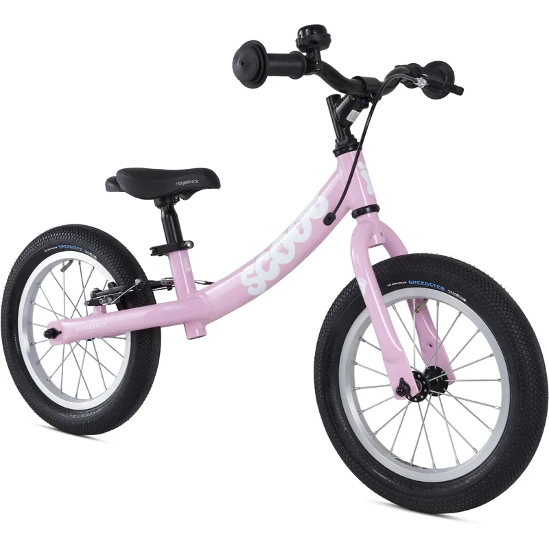 Ridgeback Scoot XL - Childrens Balance Bike - Pink-1