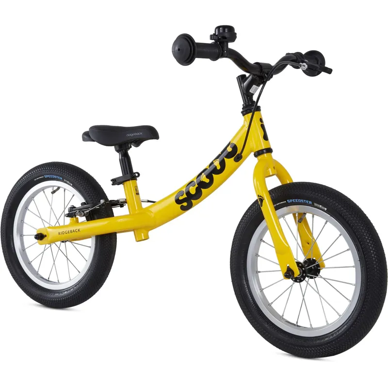 Ridgeback Scoot XL - Childrens Balance Bike - Yellow-1