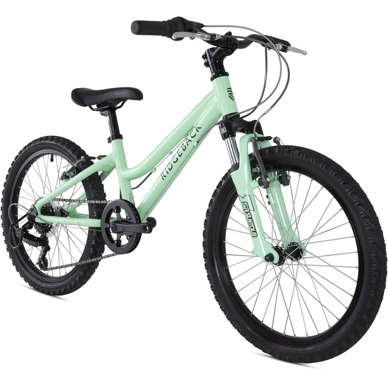 Ridgeback Harmony - 20 Inch Wheel Geared Childrens Bike - Green-1