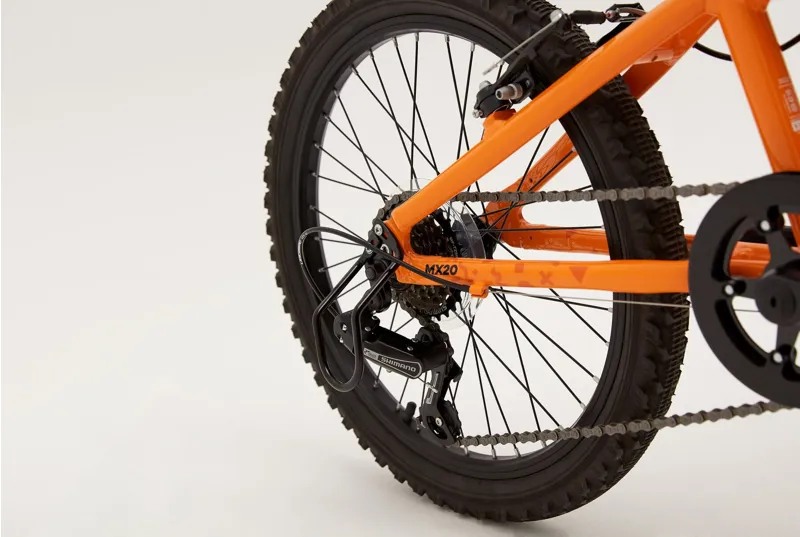 Ridgeback MX20 - 20 Inch Wheel Geared Childrens Bike - Orange-3