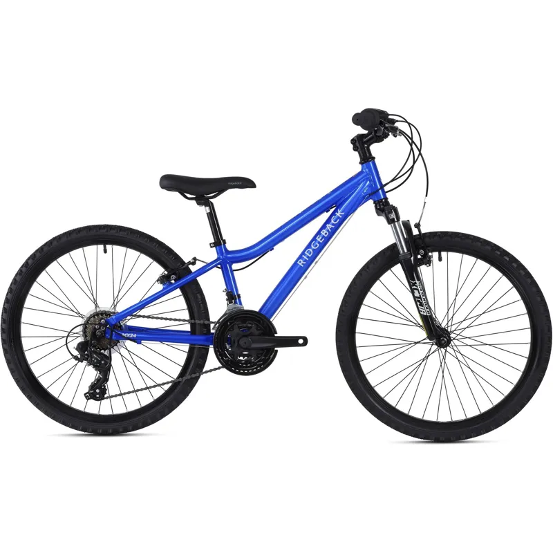 Ridgeback MX24 - 24 Inch Wheel Geared Childrens Bike - Blue