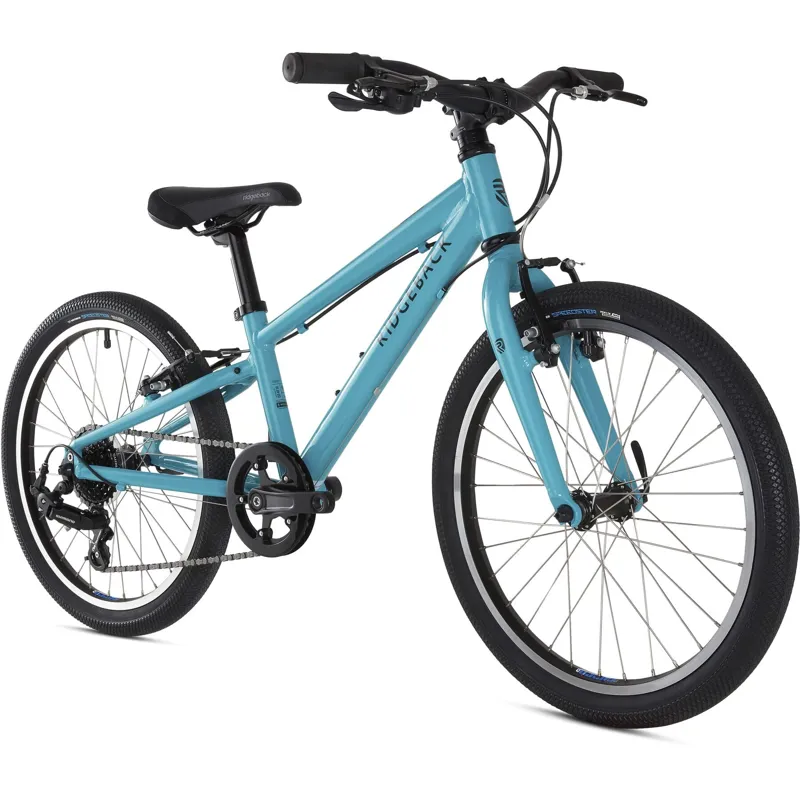 Ridgeback Dimension 20 - 20 Inch Wheel Geared Childrens Bike - Teal-1