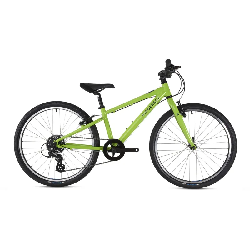 Ridgeback Dimension 24 - 24 Inch Wheel Geared Childrens Bike - Green