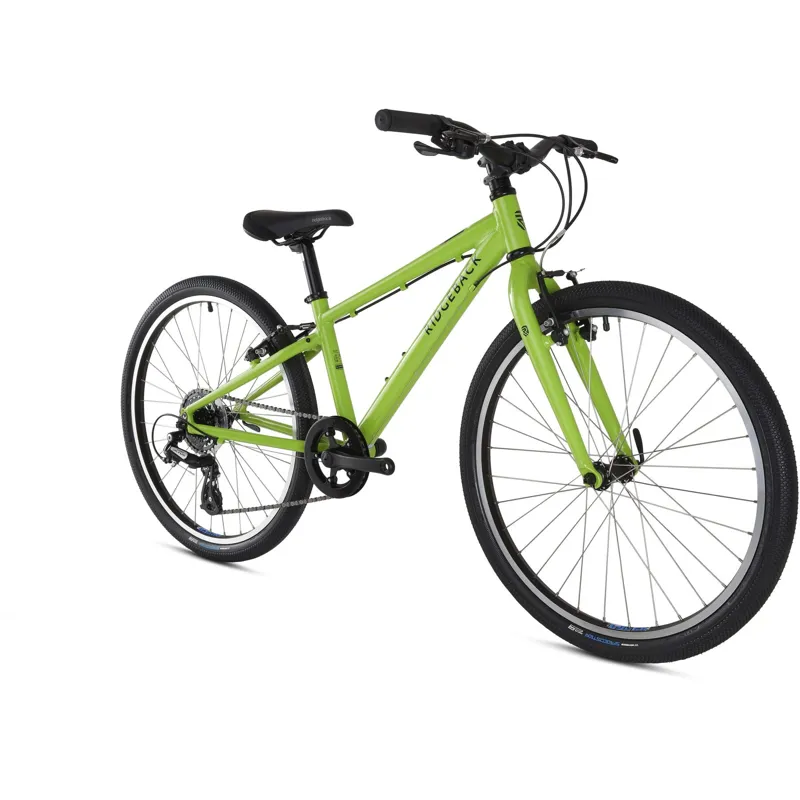 Ridgeback Dimension 24 - 24 Inch Wheel Geared Childrens Bike - Green-1