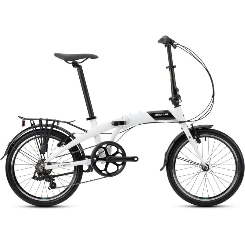 Adventure Snicket - 20 Wheel Folding Bike - White