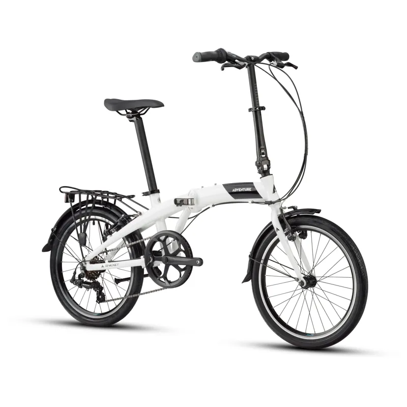 Adventure Snicket - 20 Wheel Folding Bike - White-1
