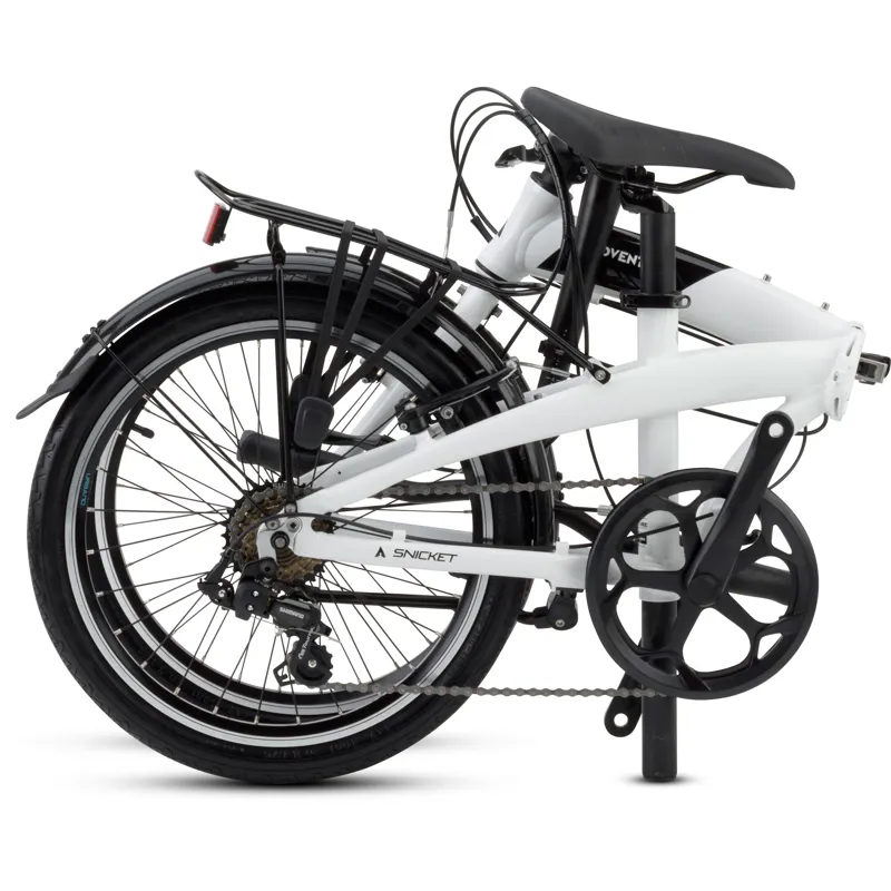 Adventure Snicket - 20 Wheel Folding Bike - White-2