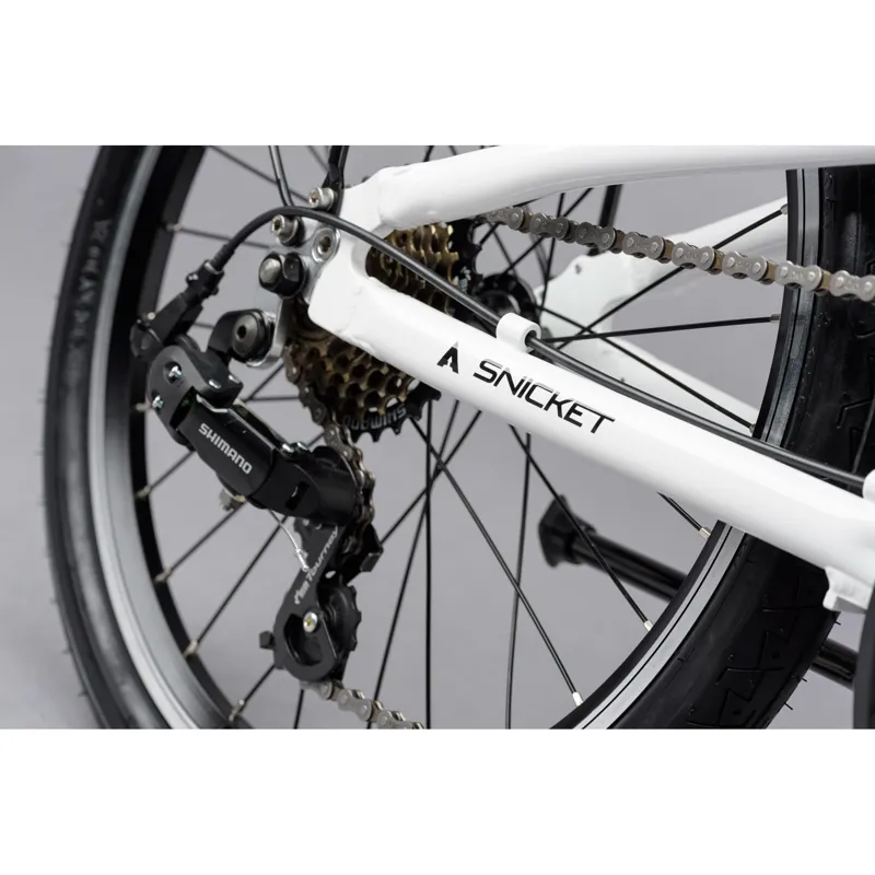 Adventure Snicket - 20 Wheel Folding Bike - White-7