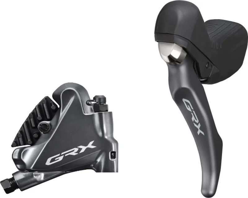 Shimano RX810 GRX hydraulic disc brake lever. Bled with BR-RX810 calliper - Left and Rear Brake