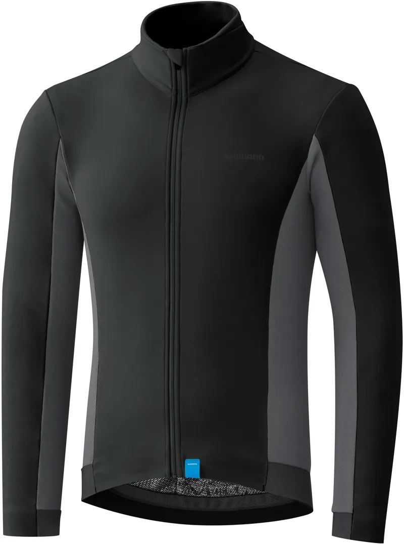 Shimano Clothing Mens Jersey Thermal in Black