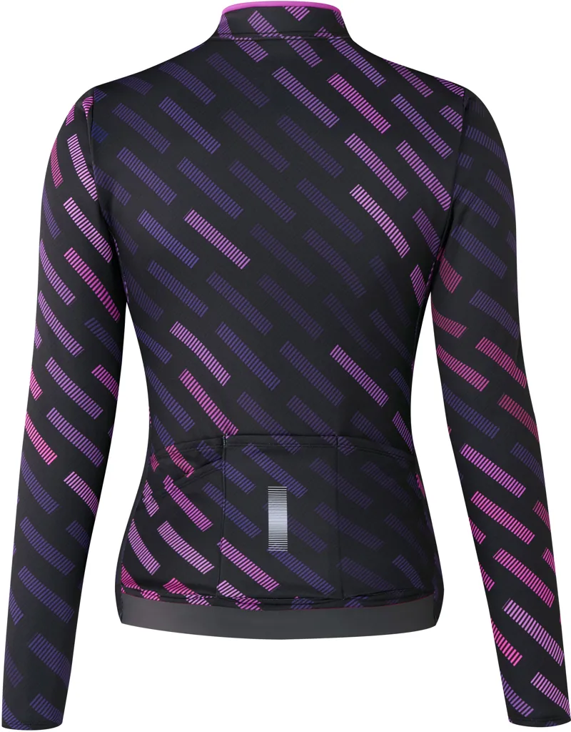 Shimano Clothing Womens Jersey Kaede Thermal in Purple-1