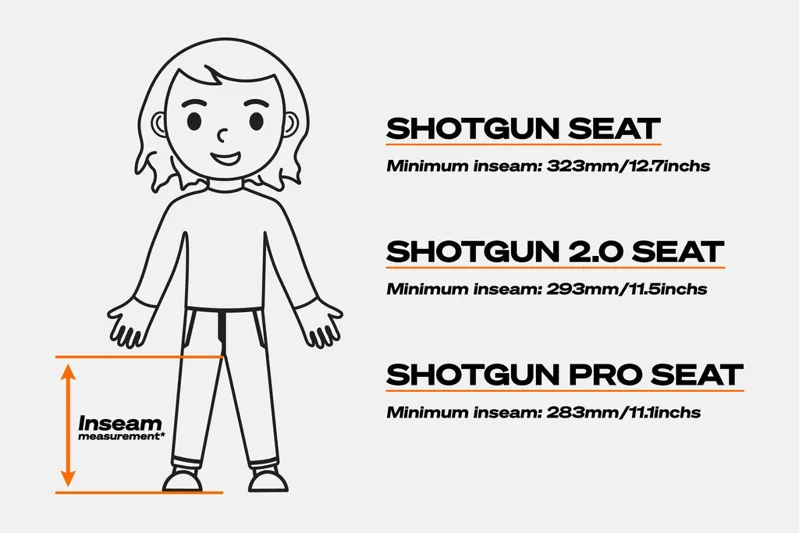 Kids Ride Shotgun 2.0 Child Bike Seat - Black-5