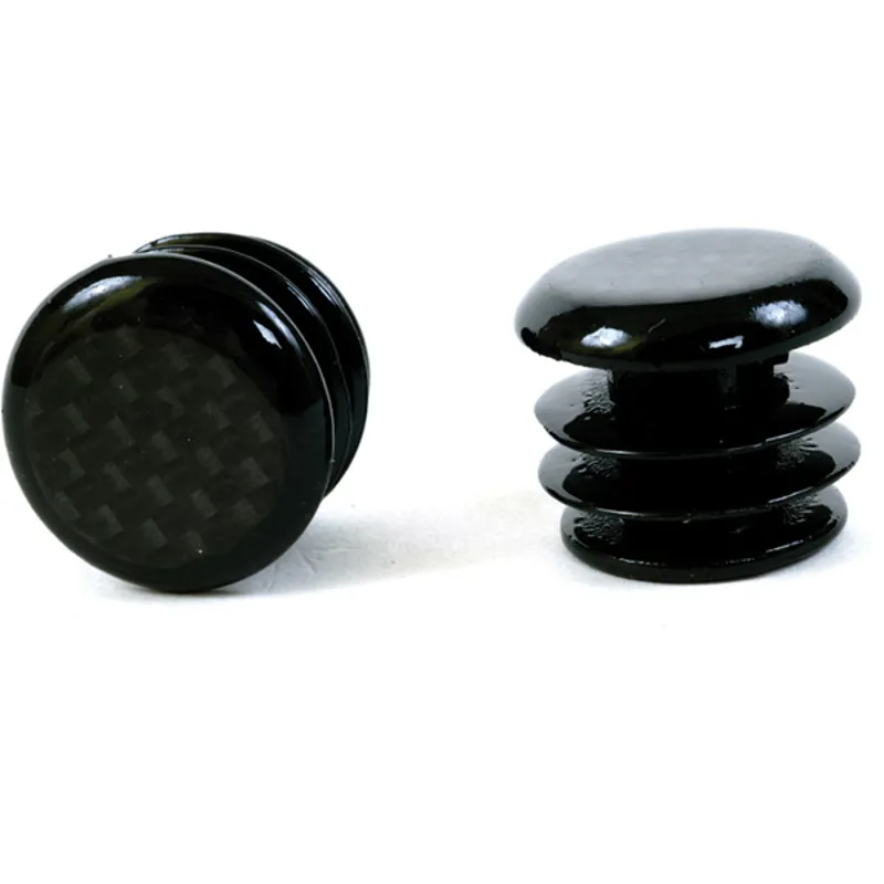 M Part Carbon Fibre Look Bar End Plugs in Black