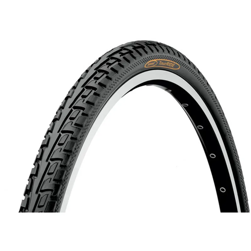 Continental Ride Tour Tyre - Wire Bead - Black-3
